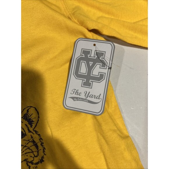 LSU Tigers Youth Girls Colosseum Vintage LS Tee NCAA Hooded 7/8 Purple/Gold NEW - Picture 3 of 5